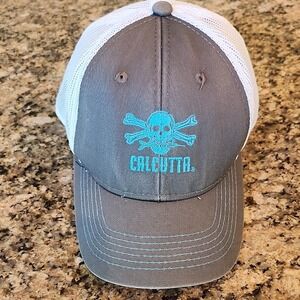 Calcutta Gray and White Trucker Hat